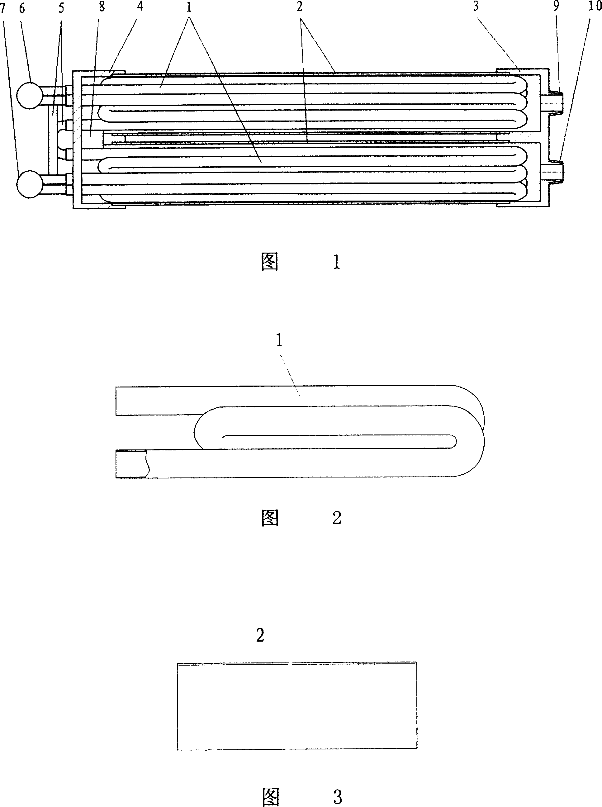 Return pipe heat exchanger