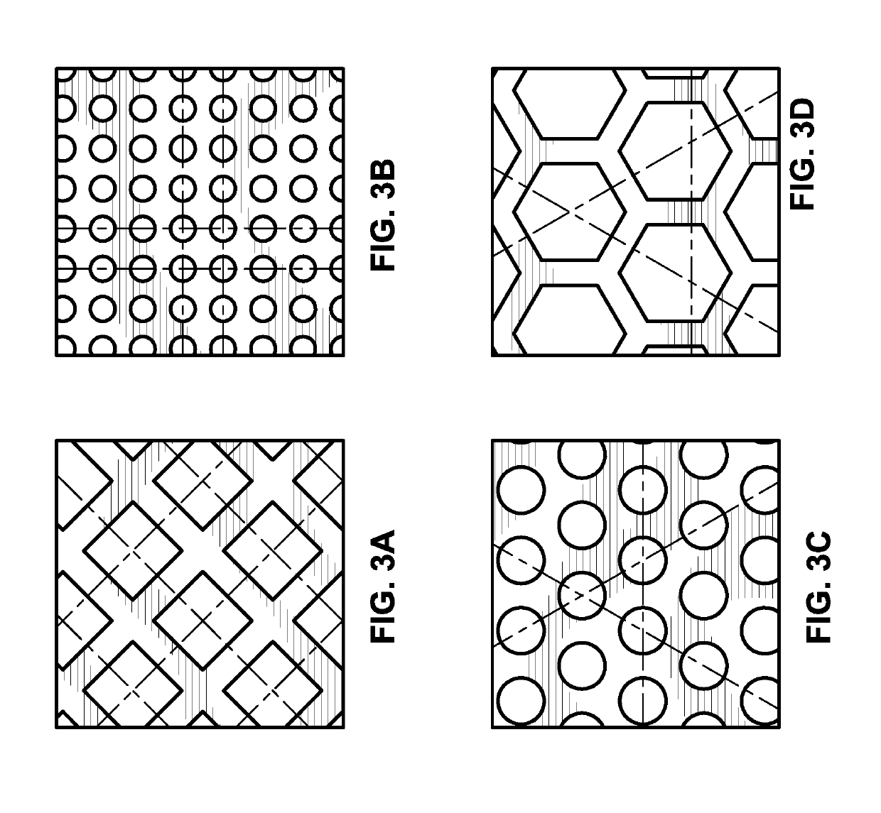 Dual-sided transparent display assemblies with non-transparent circuits