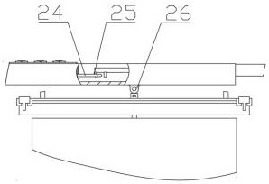 A clip-type splitting rod installation device