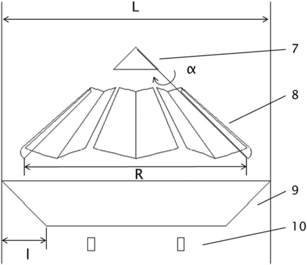 Vortex combined SCR static mixer