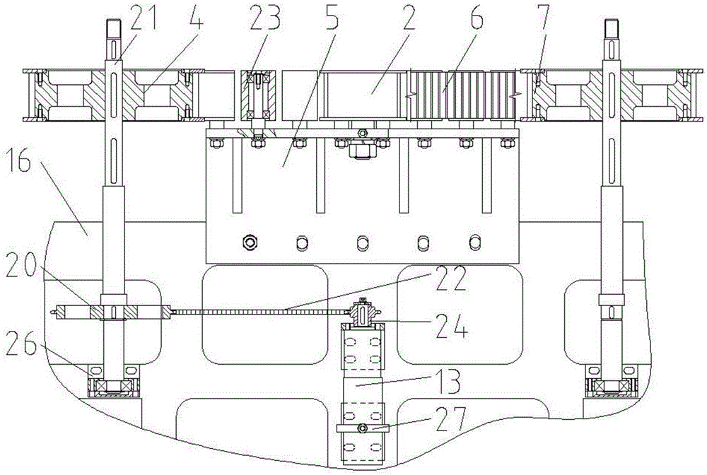 Patrol wheel-pedrail type obstacle-crossing robot for transformer substations