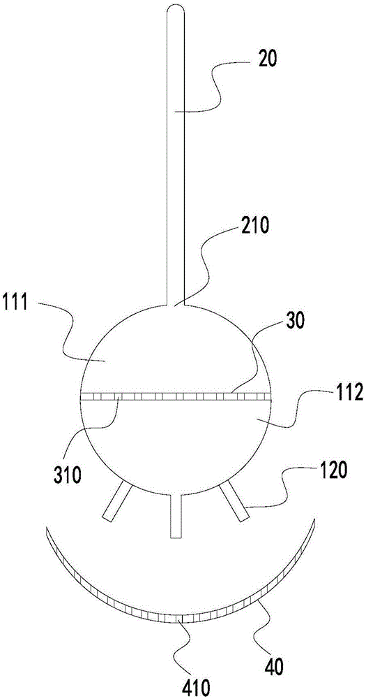 Silencing device for drainage pipeline of air compressor