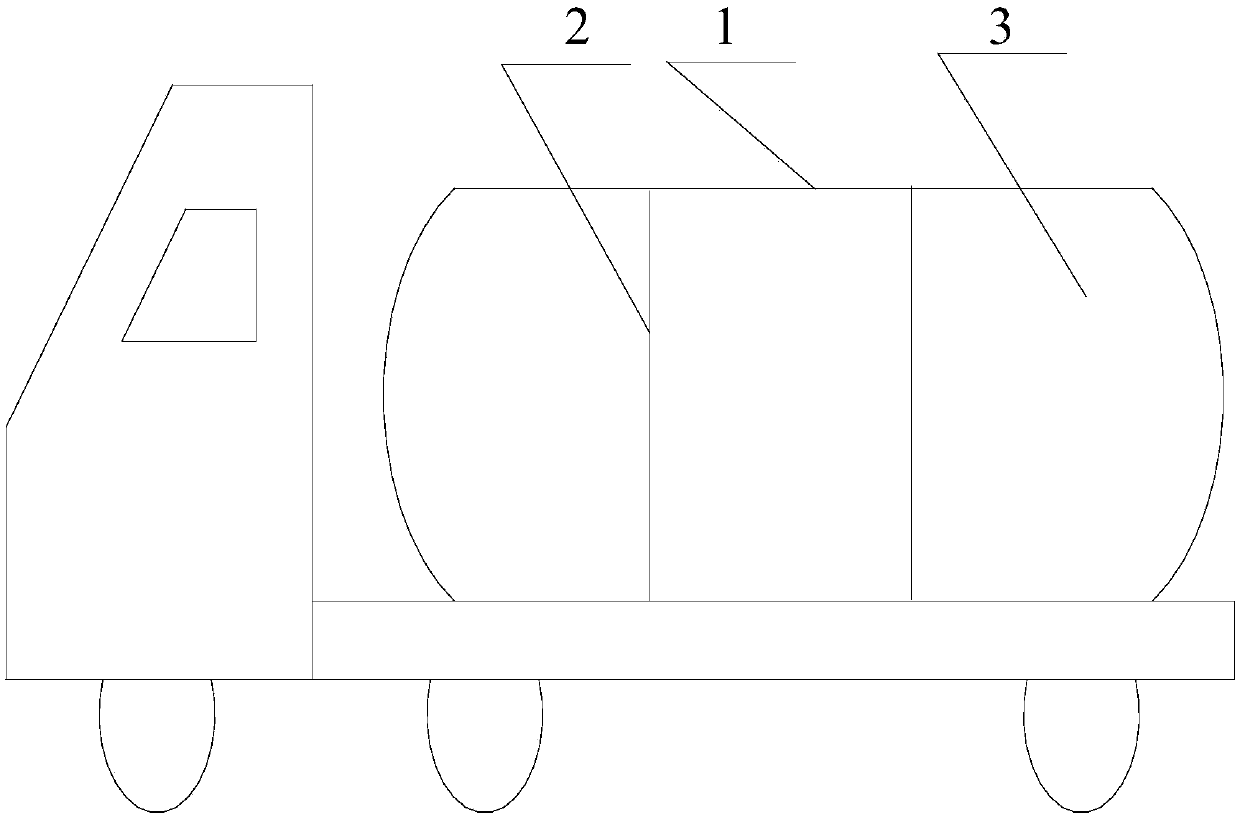 Vehicle tank and tank car