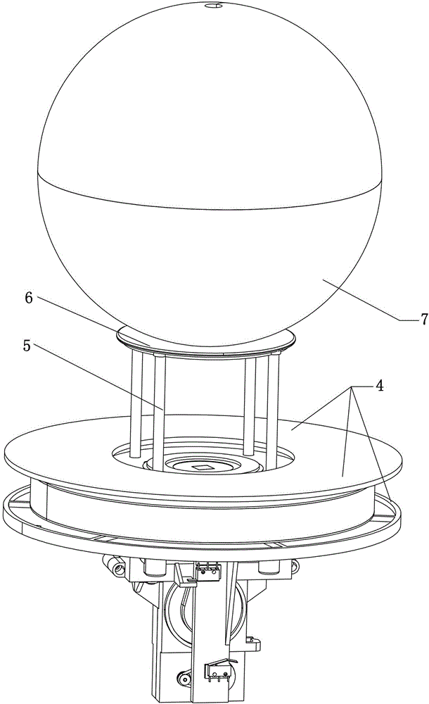 Magnetic levitation device with function of automatically lifting suspended matter