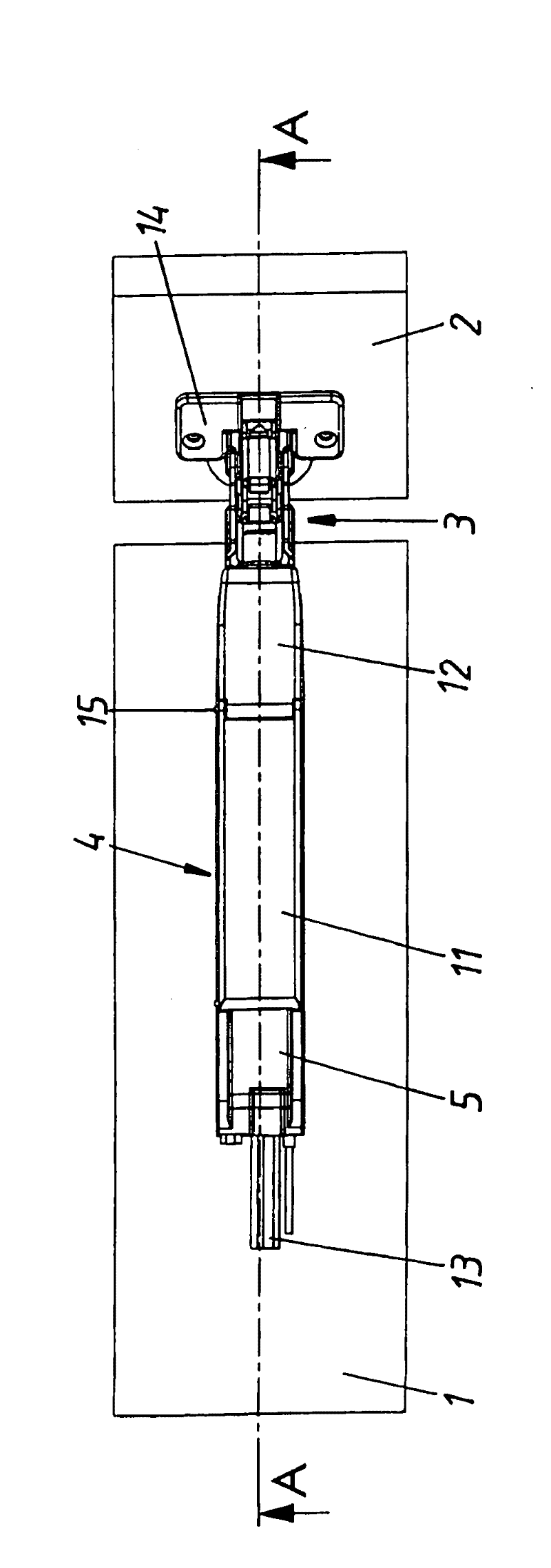 Drive system for furniture hinge