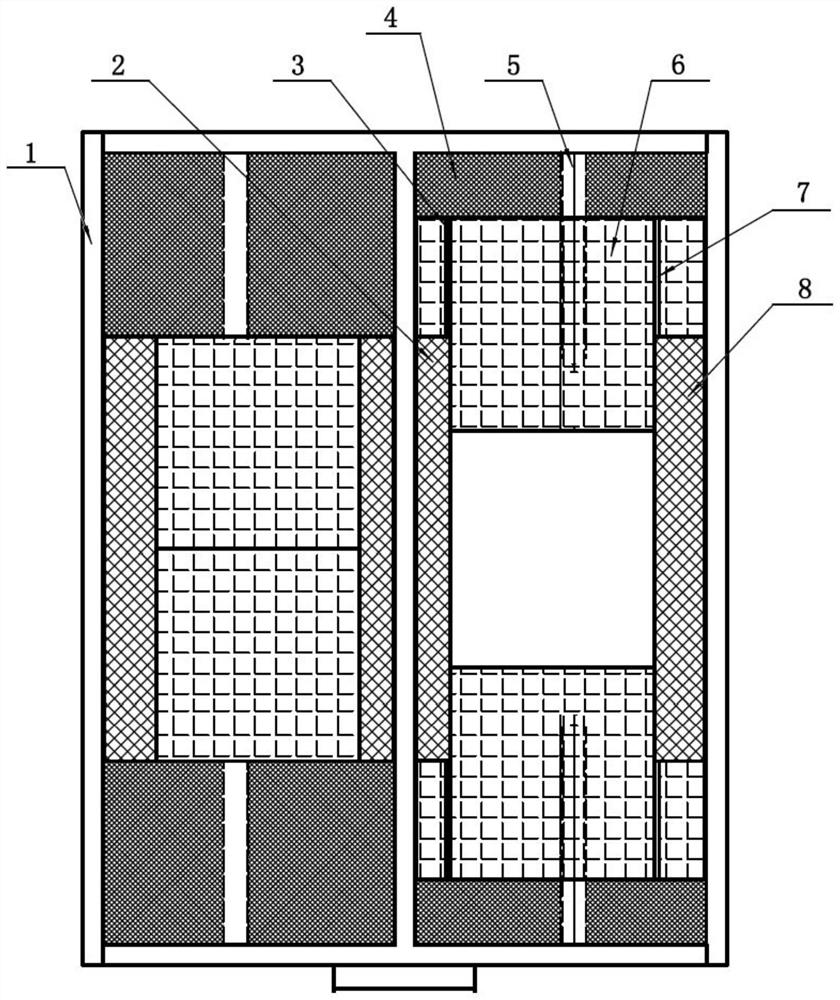 Skip bucket vertical shaft wellhead sealing maintenance platform