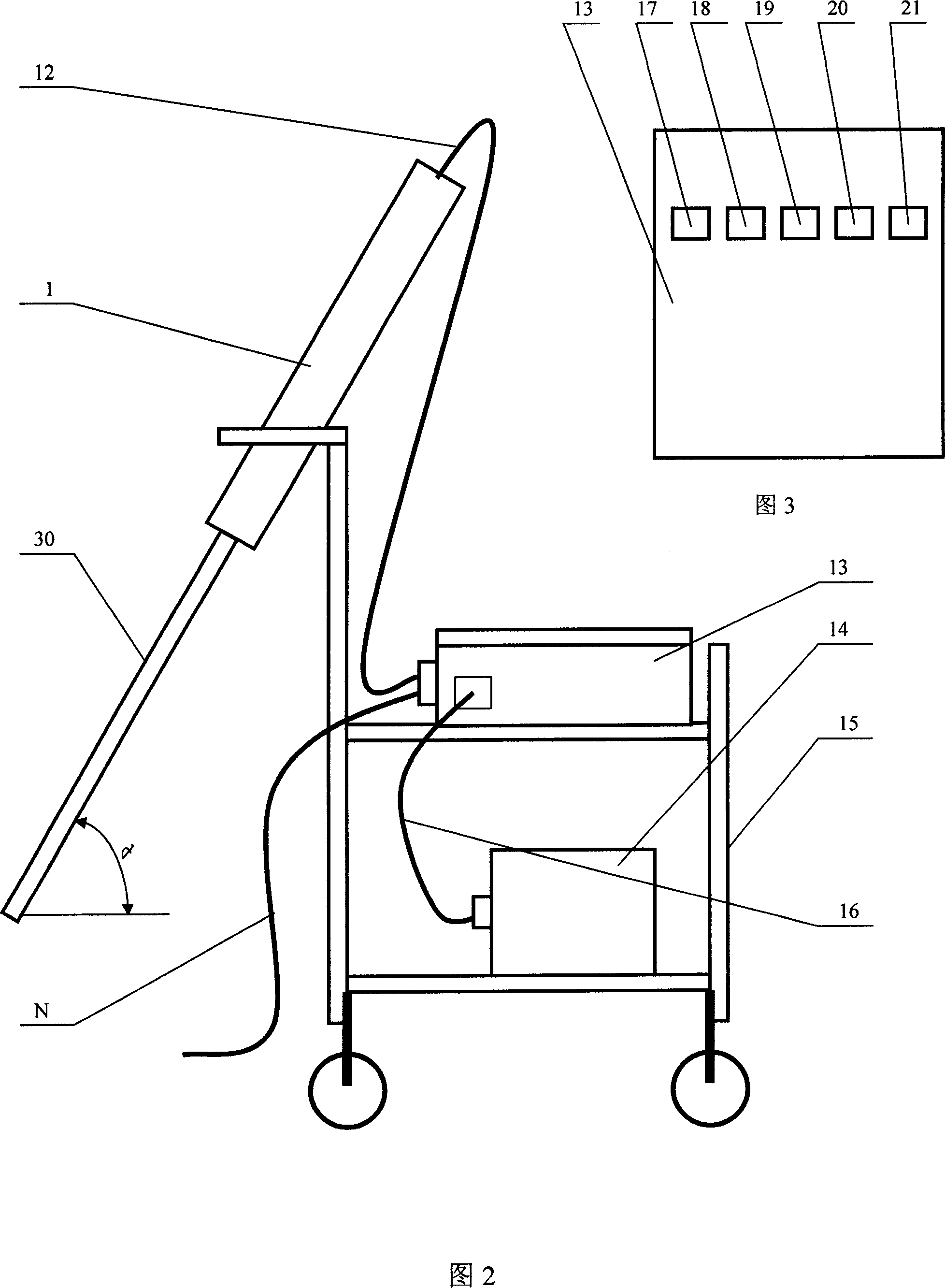 Prebaked aluminum electrolytic tank parameter measuring method and its device