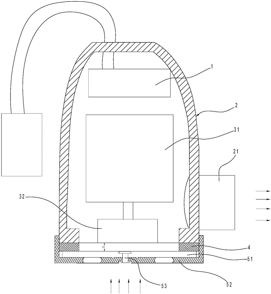 Immersible pump and switching method of dirt water pumping and clean water pumping through immersible pump