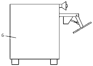 An electric pole knocking device