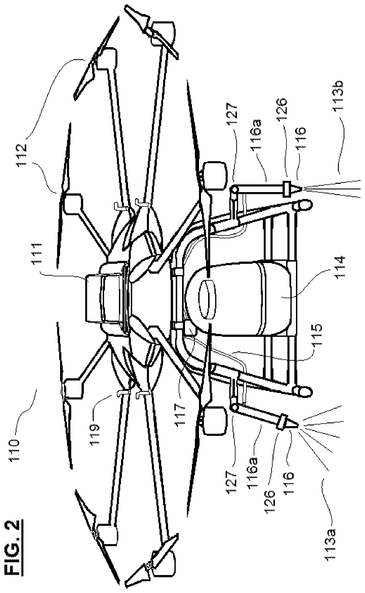 Drone systems for cleaning solar panels and methods of using the same