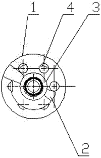 Drilling interval variable-diameter spiral drill pipe for soft-hard composite coal seam