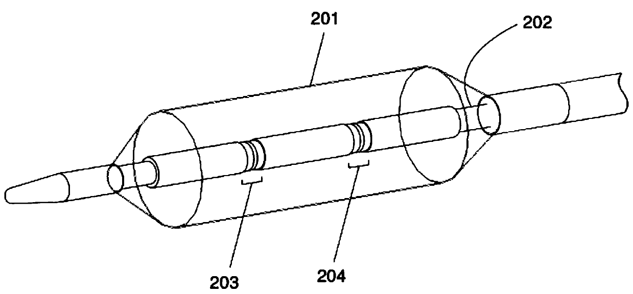 High coverage and low profile electrode assembly for angioplasty shockwave catheter