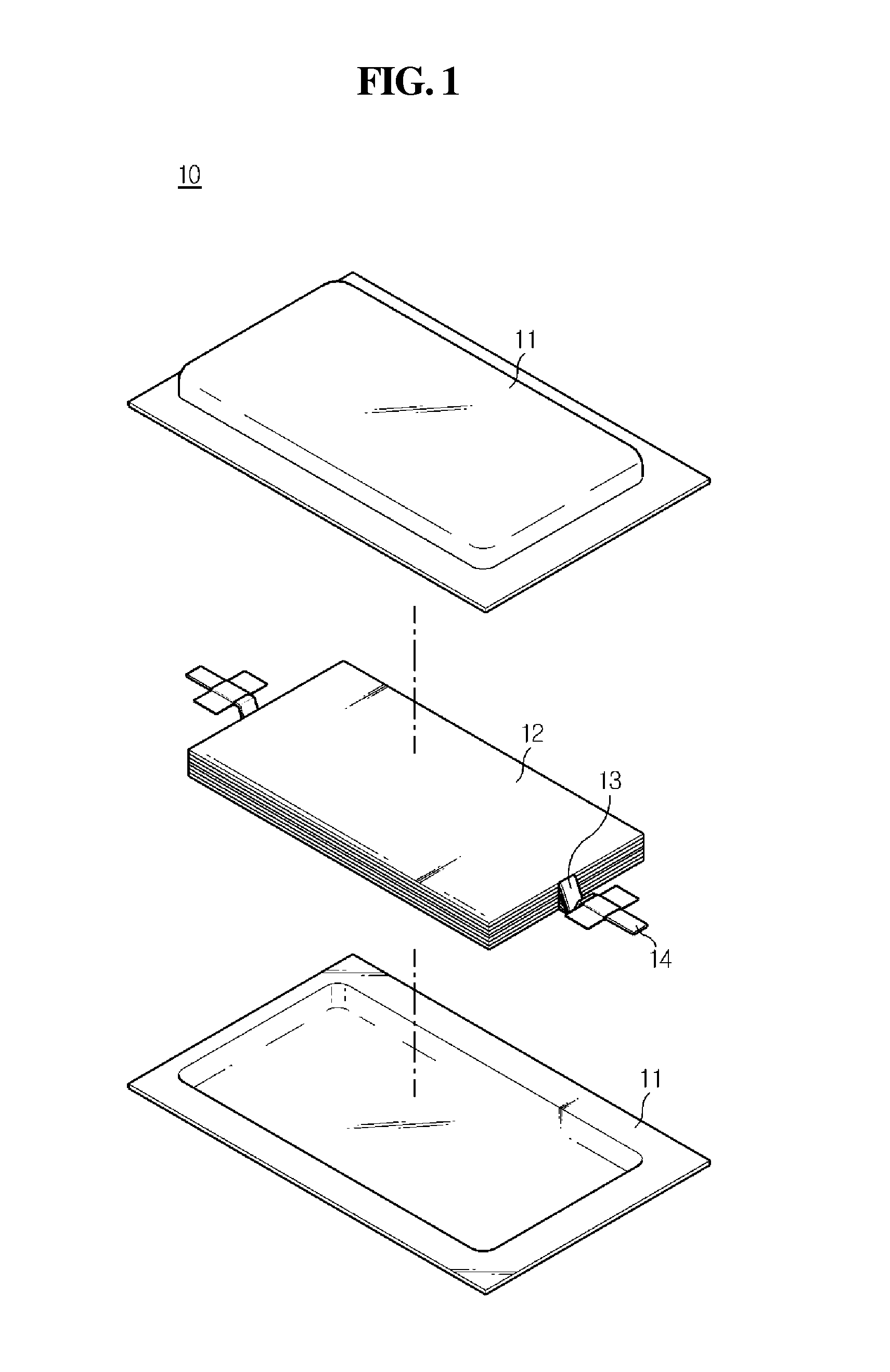 Lithium secondary battery without the need of gas removal process