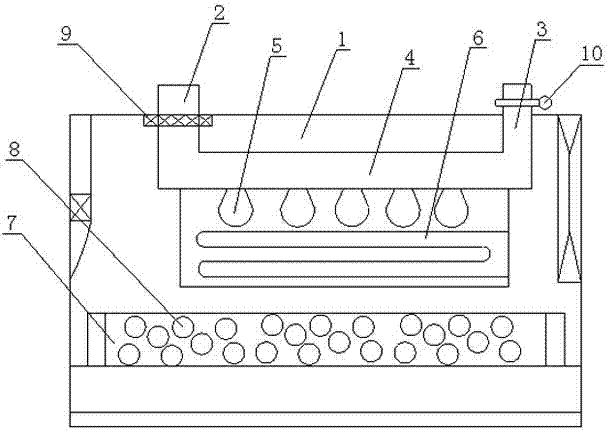 Improved evaporative cooling tower