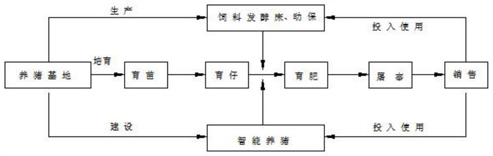 Multi-energy complementary large-scale intelligent pig raising industry ecologicalization mode