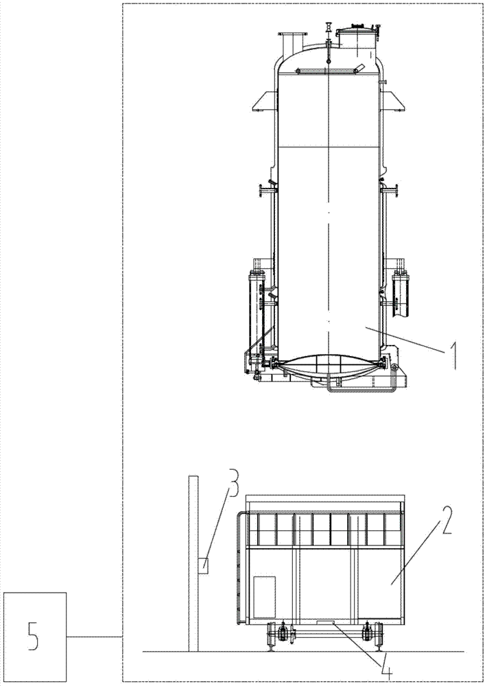 A cinobufacin slag removal device and method for controlling slag discharge in the extraction process