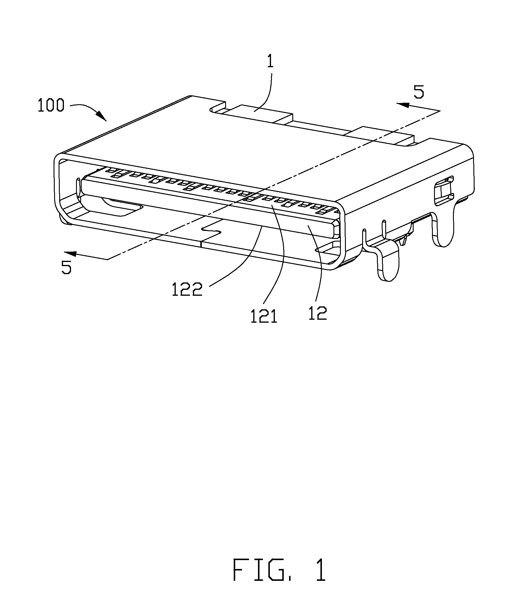 Electrical connector used for transmitting high frequency signals