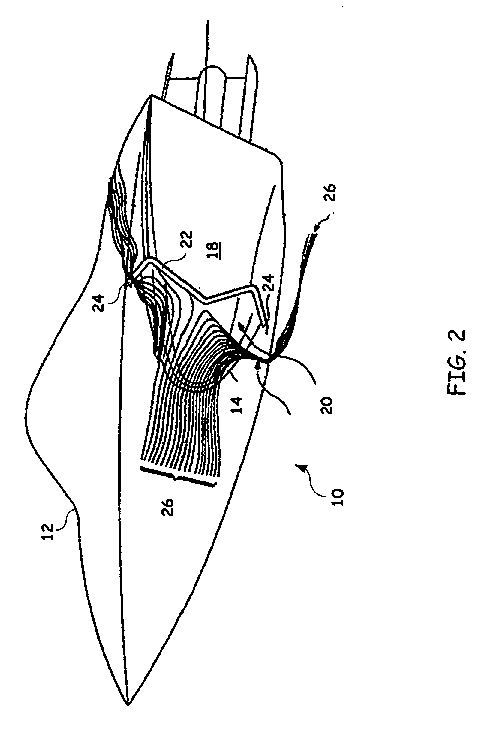 Method for streamline traced external compression inlet