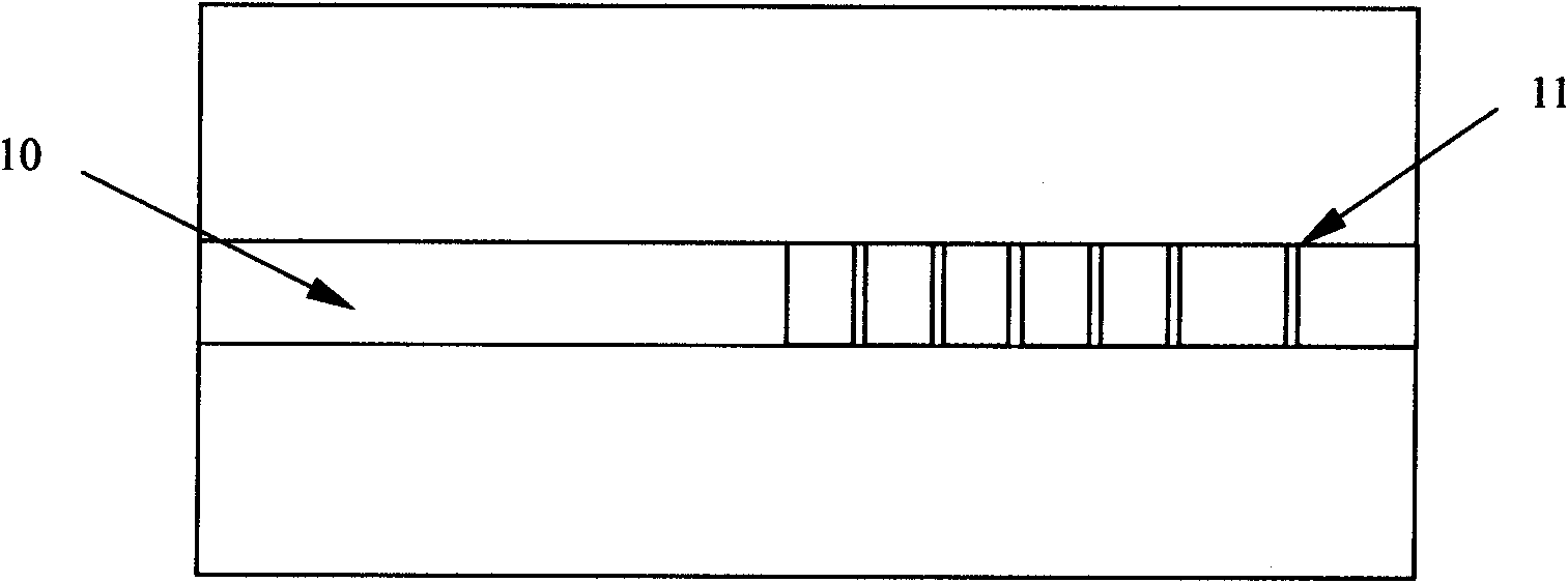 Method for manufacturing 980nm single-mode wavelength stabilized semiconductor laser