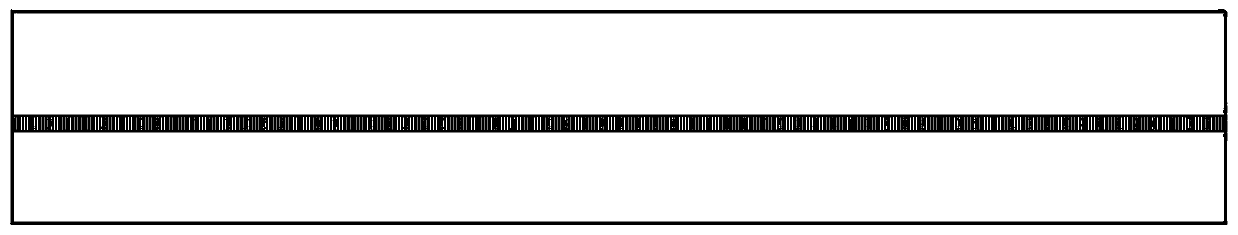 Filtering structure and preparation method of filtering structure