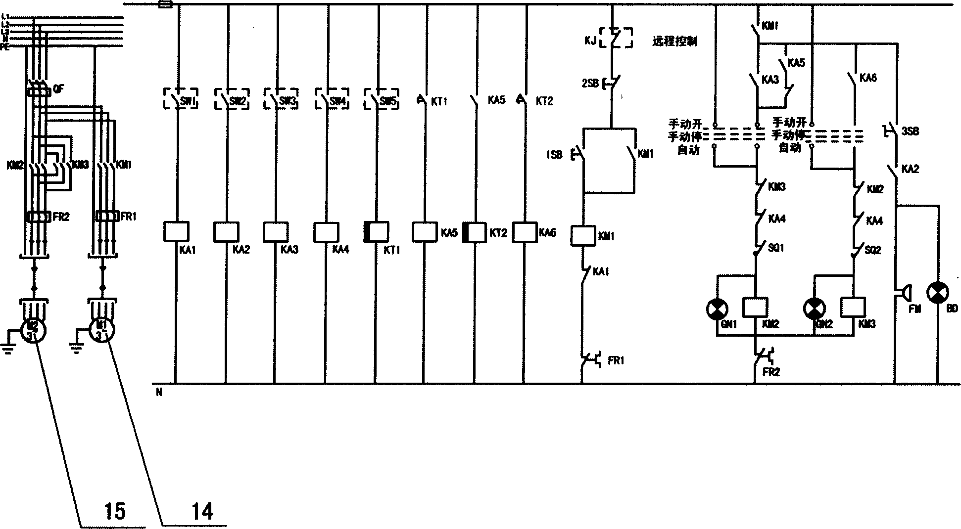 Dense machine torque measuring device and torque automatic control system