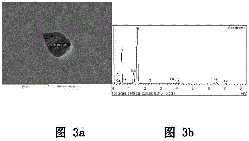 Experiment method for realizing in-situ observation on inclusion in bearing steel liquid