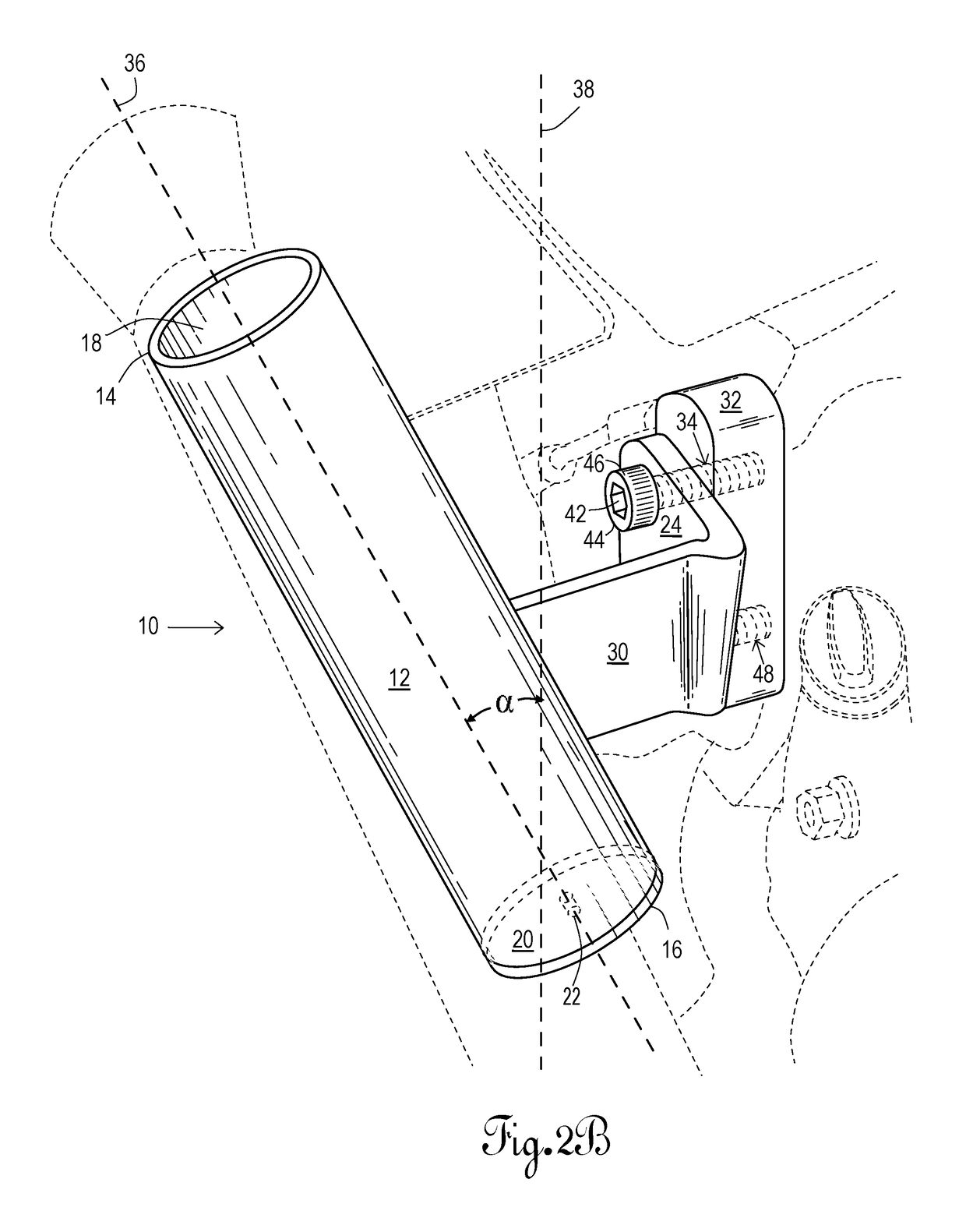 Method of mounting a flag holder mount onto a motorcycle