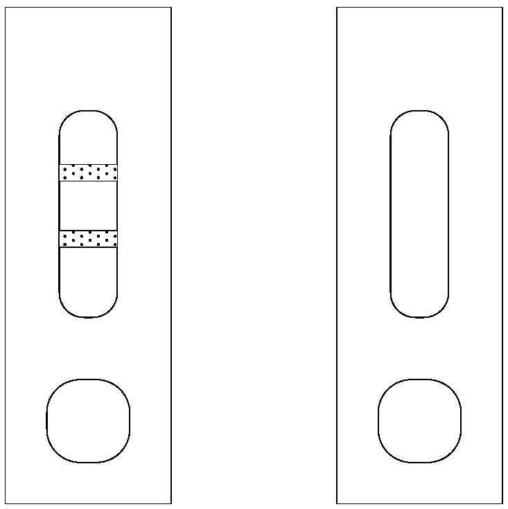 Quantitative detection method, portable terminal, and device having storage function