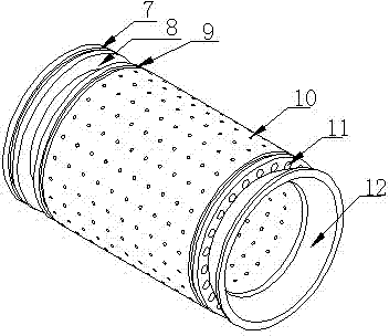 Outside diameter sizing sleeve for steel wire mesh skeleton plastic composite pipe