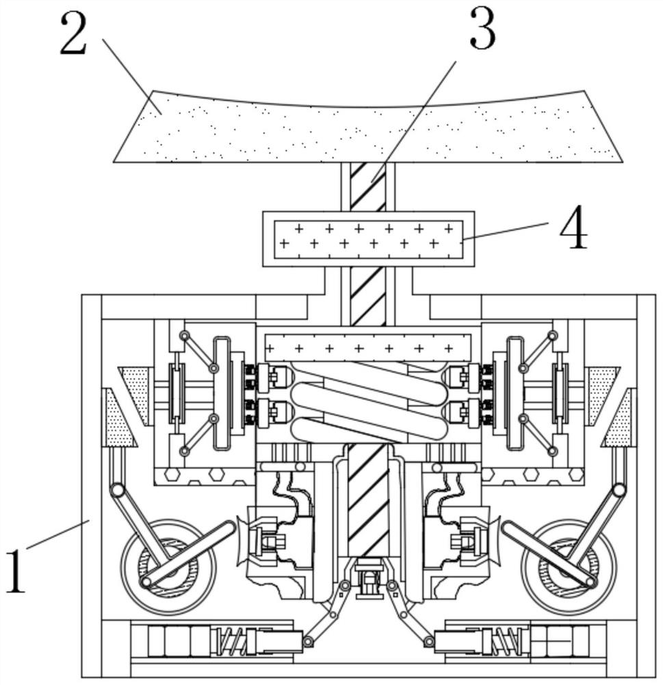 Software development device for assisting in eliminating elastic fatigue through layering