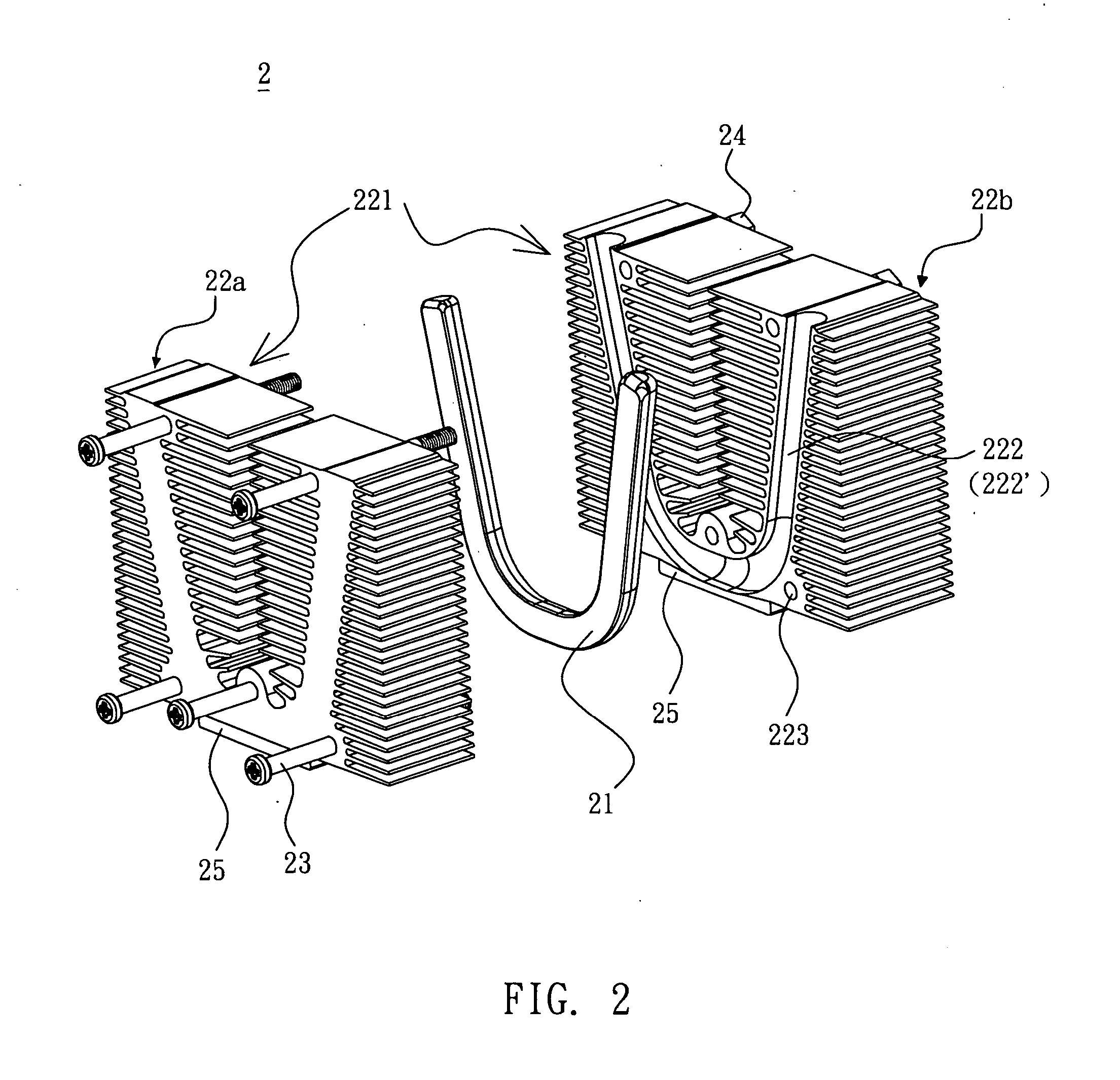 Composite heat dissipating apparatus