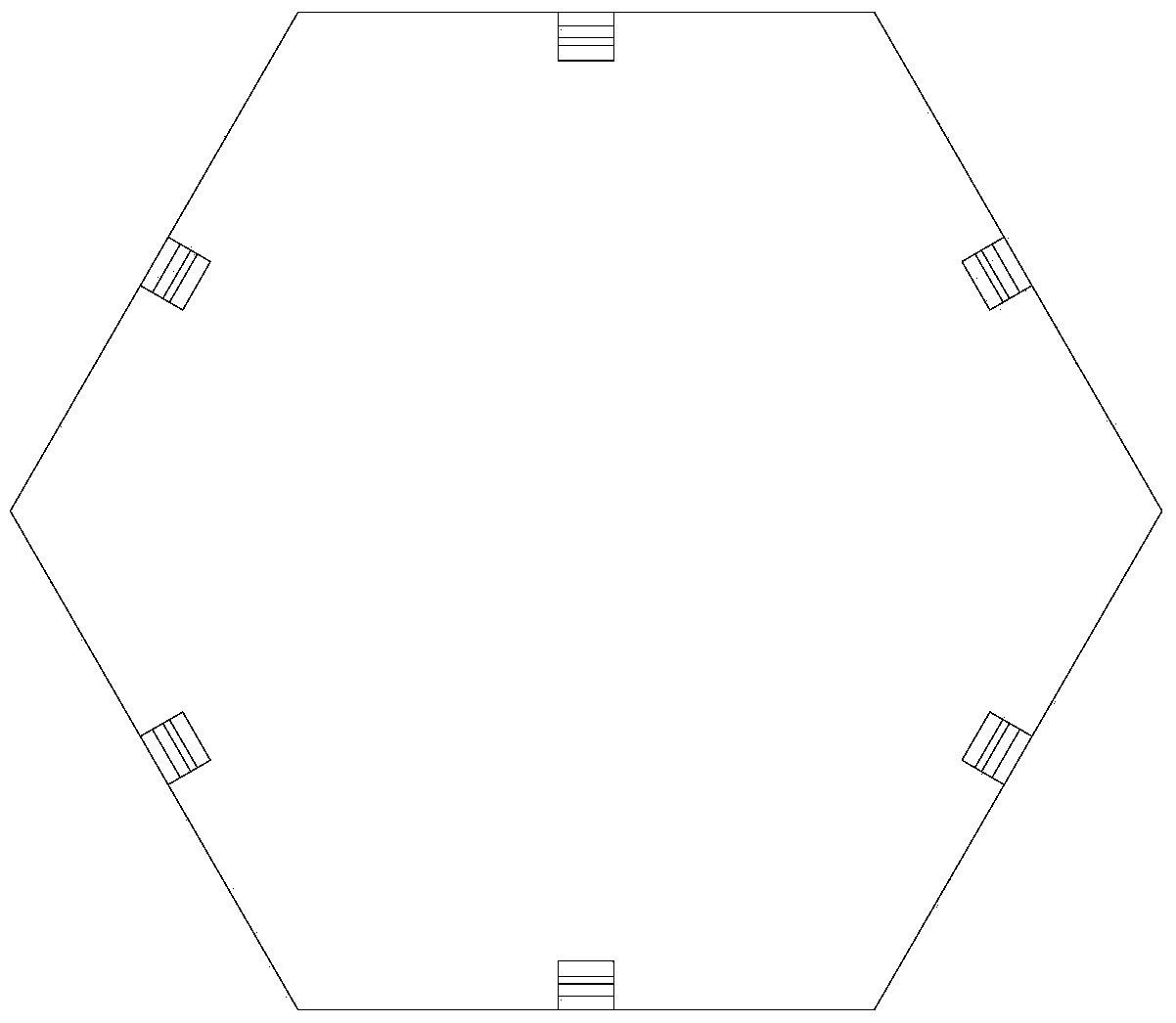 A three-dimensional wind pressure tester