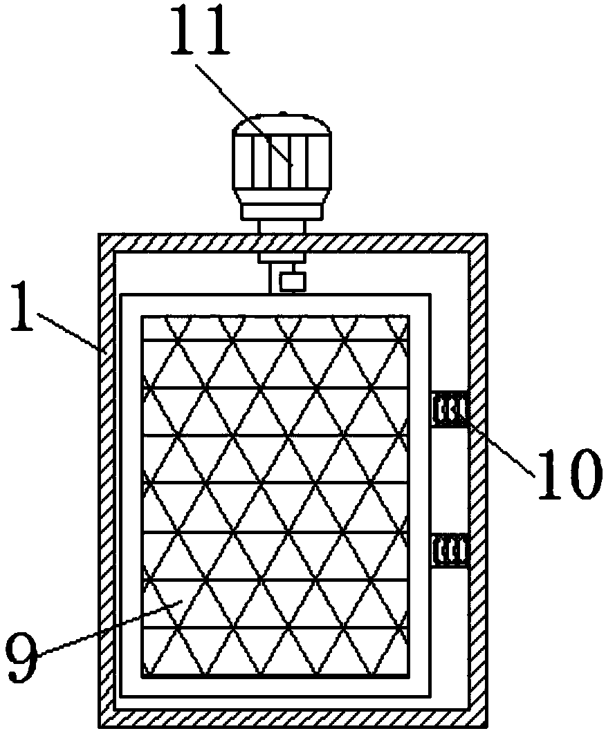 Grinding device for phosphate processing