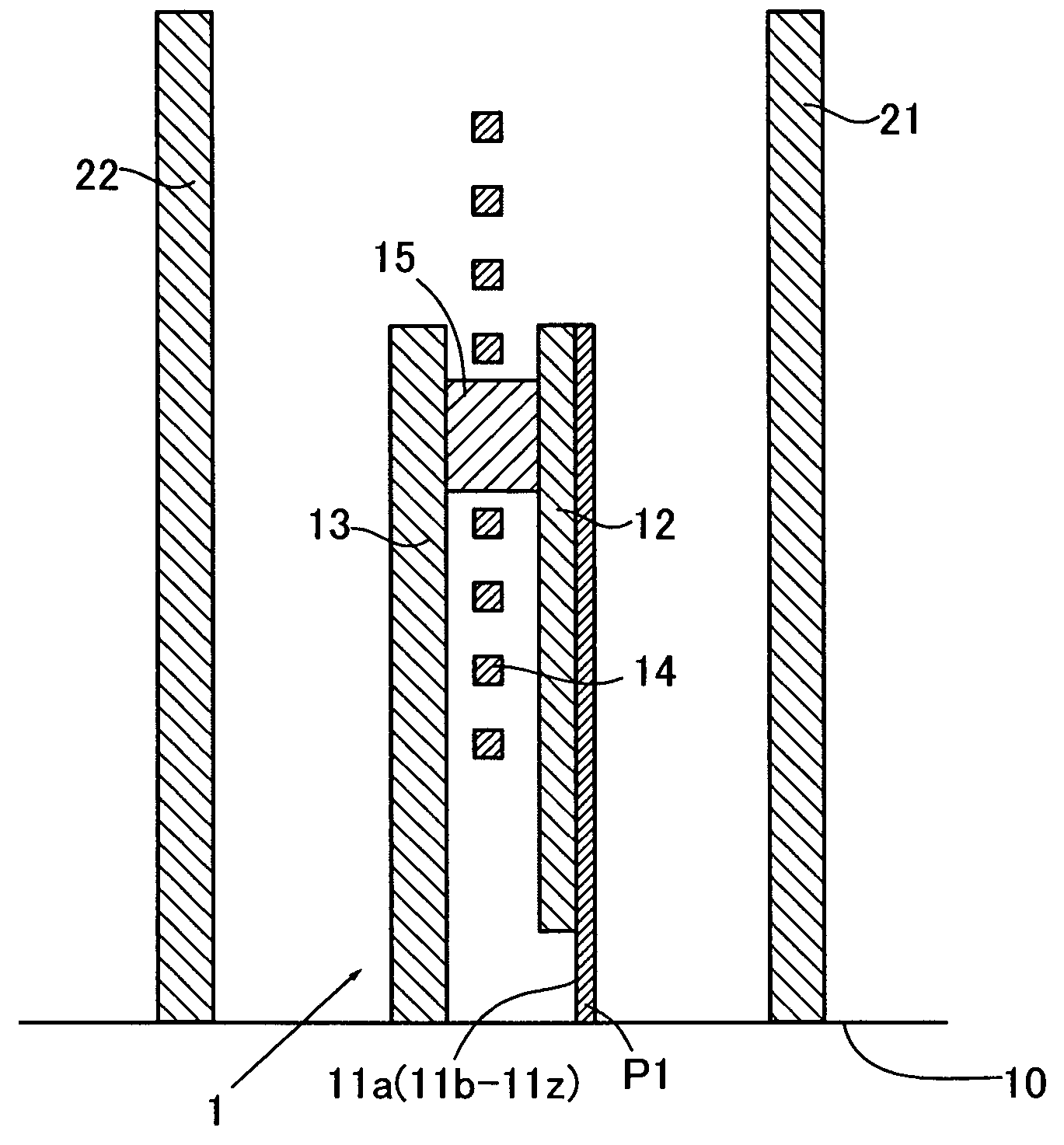 Perpendicular magnetic recording element, magnetic head, magnetic head device and magnetic recording/reproducing apparatus