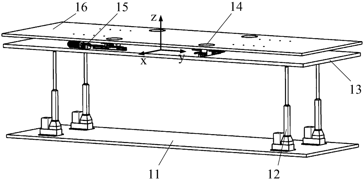 Horizontal filling equipment for missile encasement