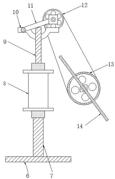 Intelligent oudemansiella raphanipies cultivation integrated device based on reciprocating motion principle