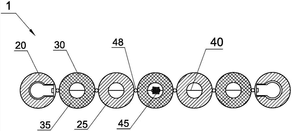 Multi-segment cleaning device