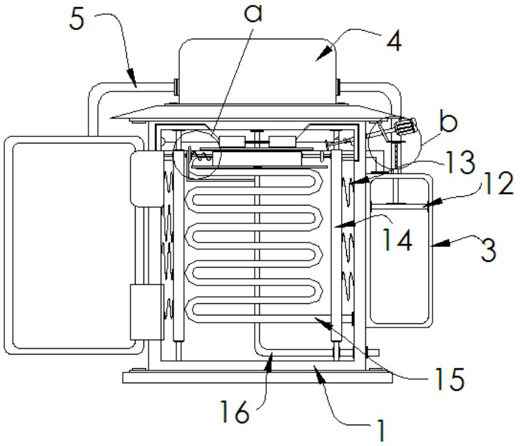 Self-heat-dissipation outdoor electric power control cabinet