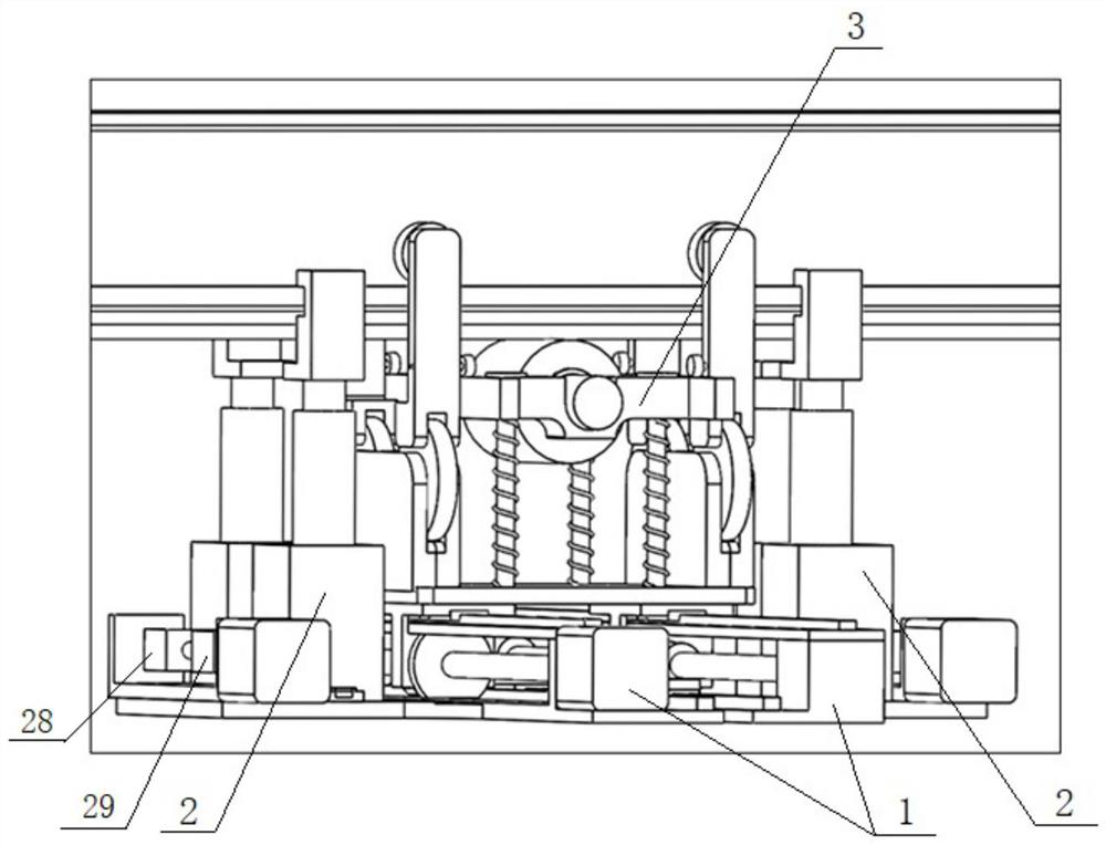 Rail-mounted inspection robot with autonomous rail transfer function