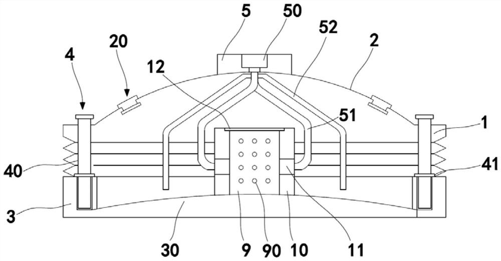 A general surgical incision recovery nursing structure