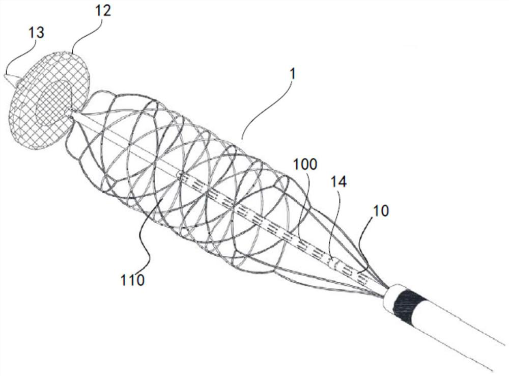 Injection support and injection thrombolysis system including same