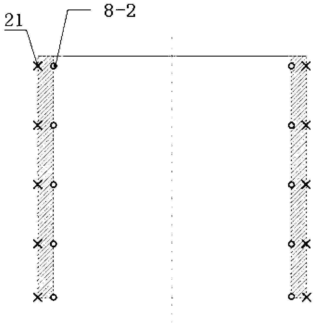 Heat conduction coefficient and contact thermal resistance testing device