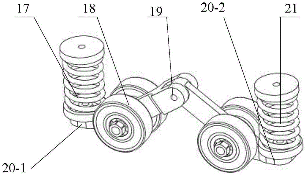 Tracked Mobile Robot Suspension System