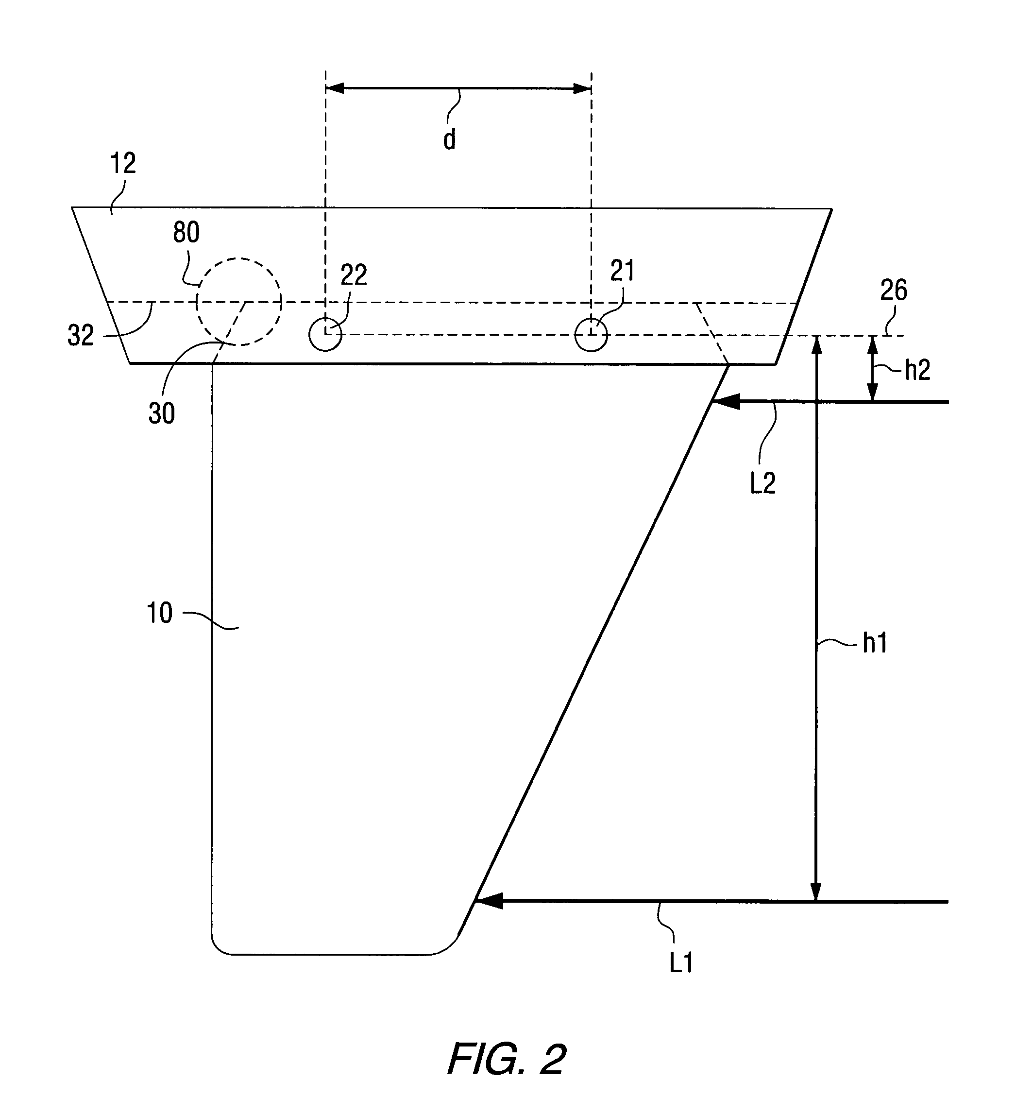 Breakaway skeg for a marine propulsion device