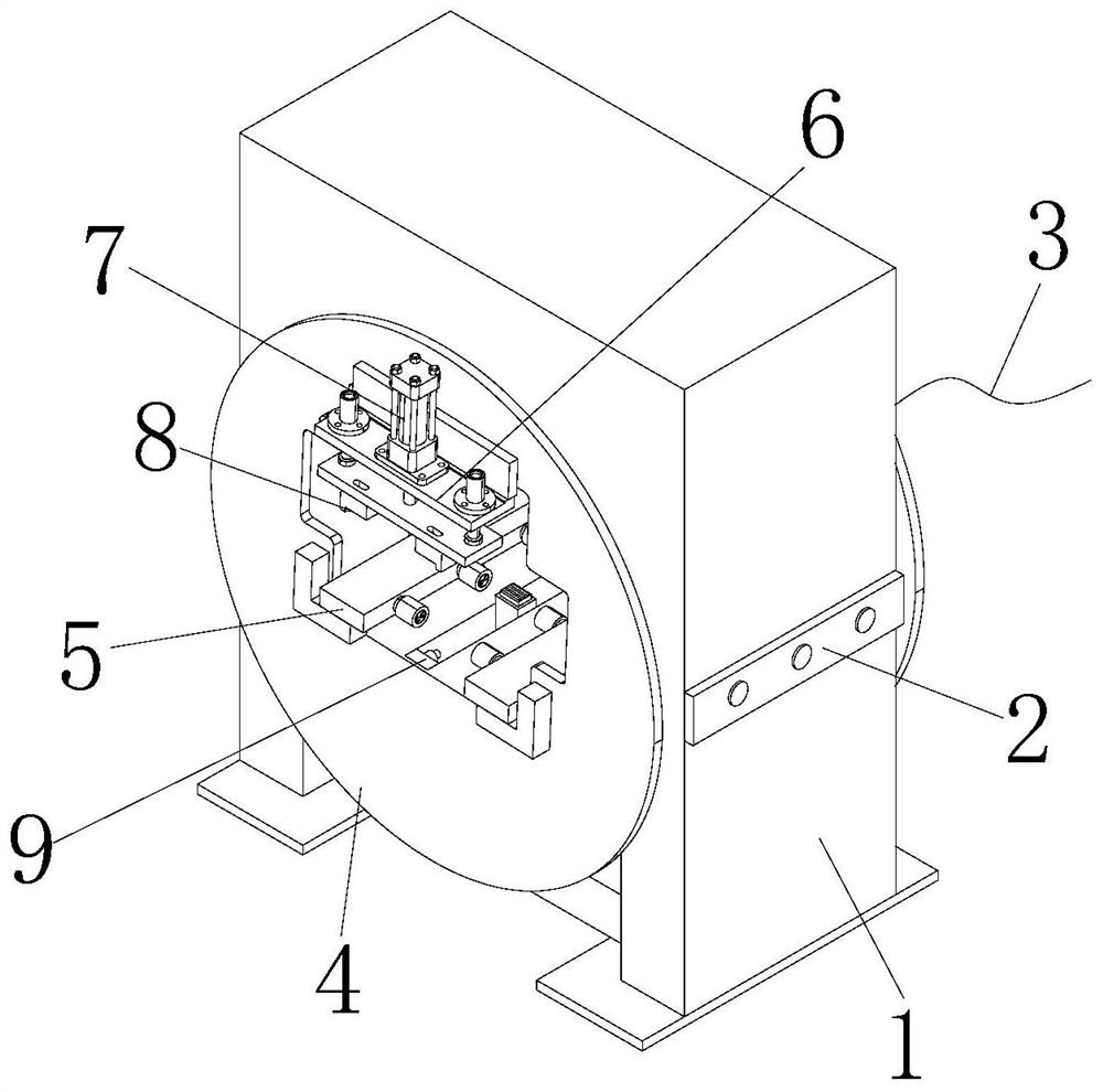 Integrated detection equipment for performance parameters of automobile window lifting system