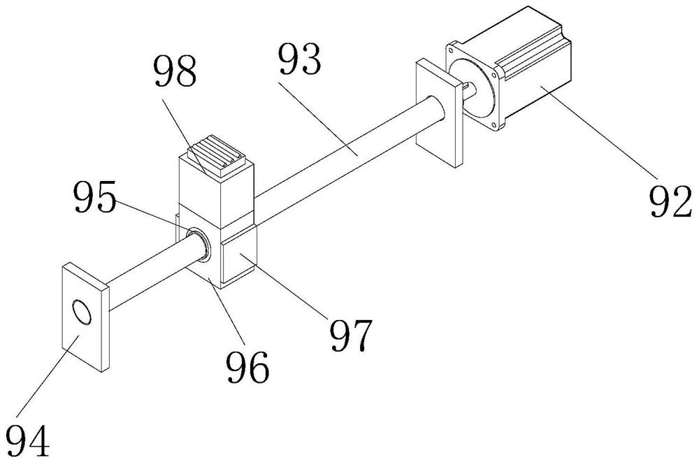 Integrated detection equipment for performance parameters of automobile window lifting system