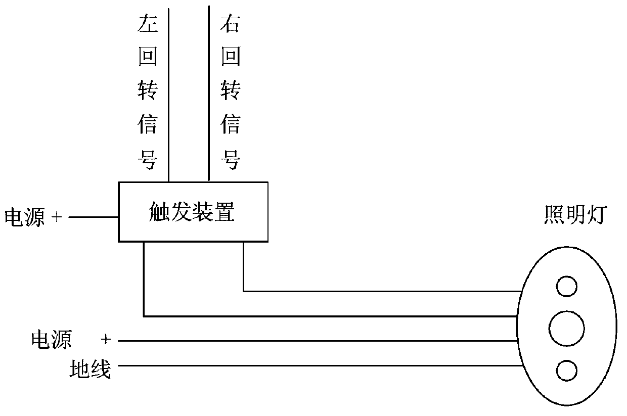 Illuminating system and engineering machinery