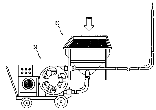 Method facilitating conveying of partition wall with light ceramsites and formula of partition wall