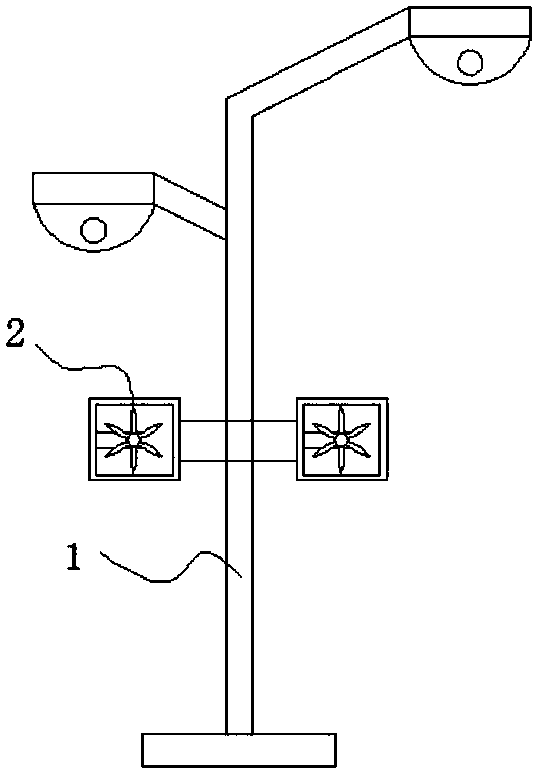 Intelligent street lamp control system based on Internet