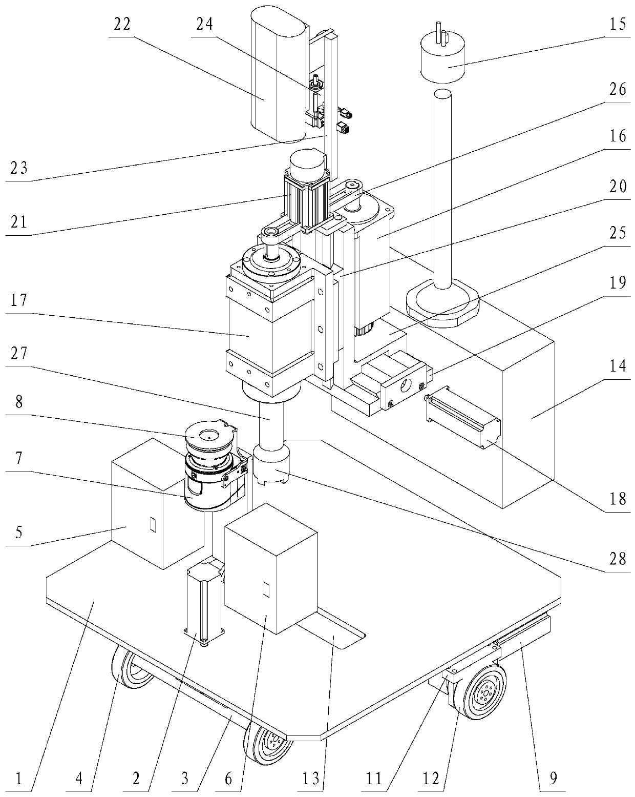 Ground construction robot